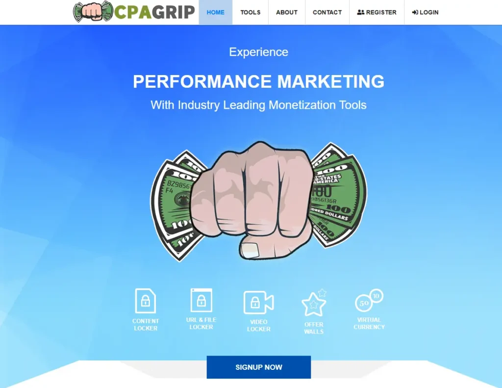 Top 5 CPA Affiliate Marketing Platforms in 2025 5 CPA Grip CPA Affiliate Marketing