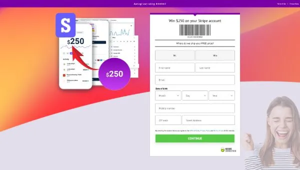 $250 Stripe Credit