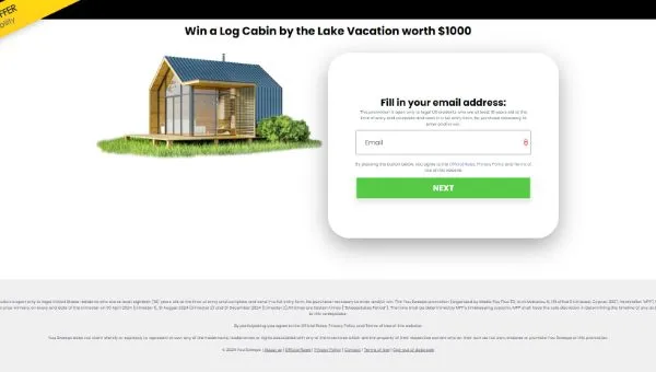 Win a stay in a Holiday Home